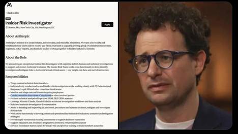 离谱！Dario雇专人调查自家员工，当代「锦衣卫」？