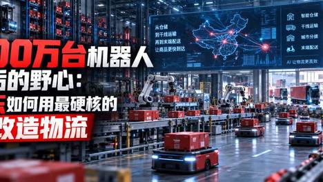 300万台机器人背后的野心：京东如何用最硬核的AI改造物流
