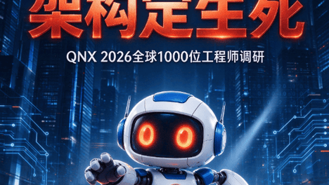 深度｜QNX 2026机器人软件架构基准报告：物理AI浪潮下，软件架构才是商业化的生死线