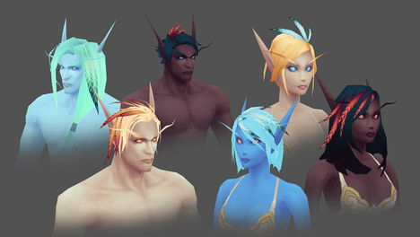 《魔兽世界：无限》天裔标清模型和德鲁伊形态将在明年登场