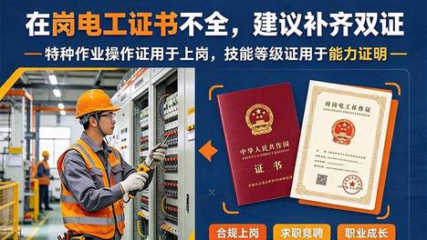 云南在岗电工证怎么办？浅谈电工双证对职场的现实意义