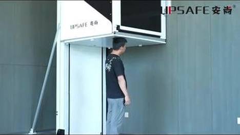 自带底部防撞功能的 mini电梯 #垂直升降机 #家用电梯