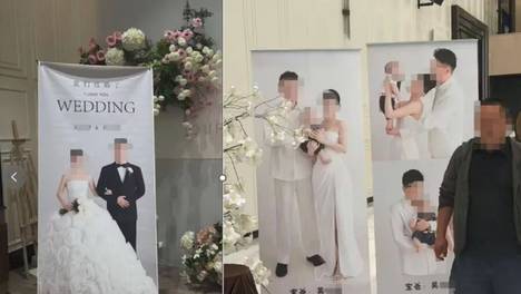 男子在同个酒楼与一女子办婚宴，与另一女子办孩子百日宴，引发质疑；官方回应：不构成重婚，律师解读