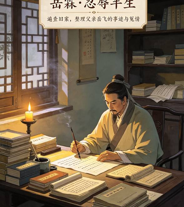 岳飞最牛后人：12岁流放，忍辱半生，用一部书为父翻案，让秦桧遗臭万年！
