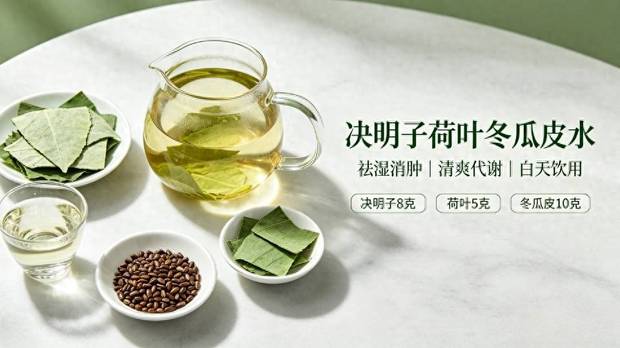 决明子配上它，排空一身淤堵！肚子平了，腰细了，推荐“通淤水”