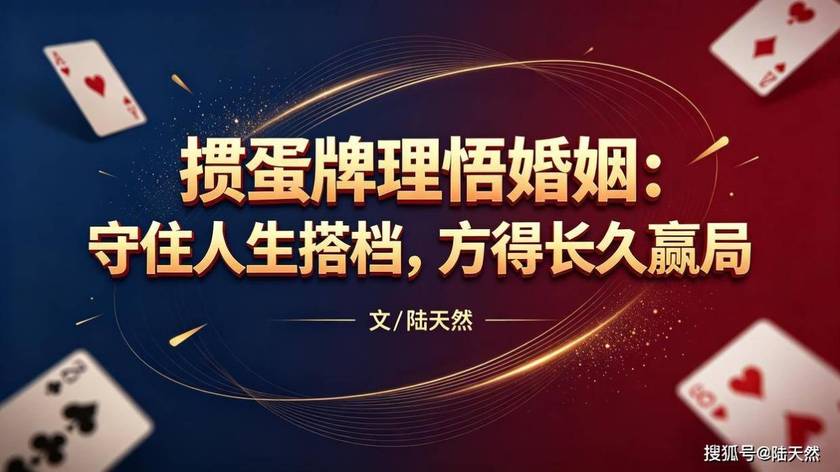 掼蛋牌理悟婚姻：守住人生搭档，方得长久赢局