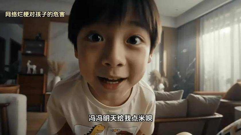 被黄色烂梗吞噬的10后小学生