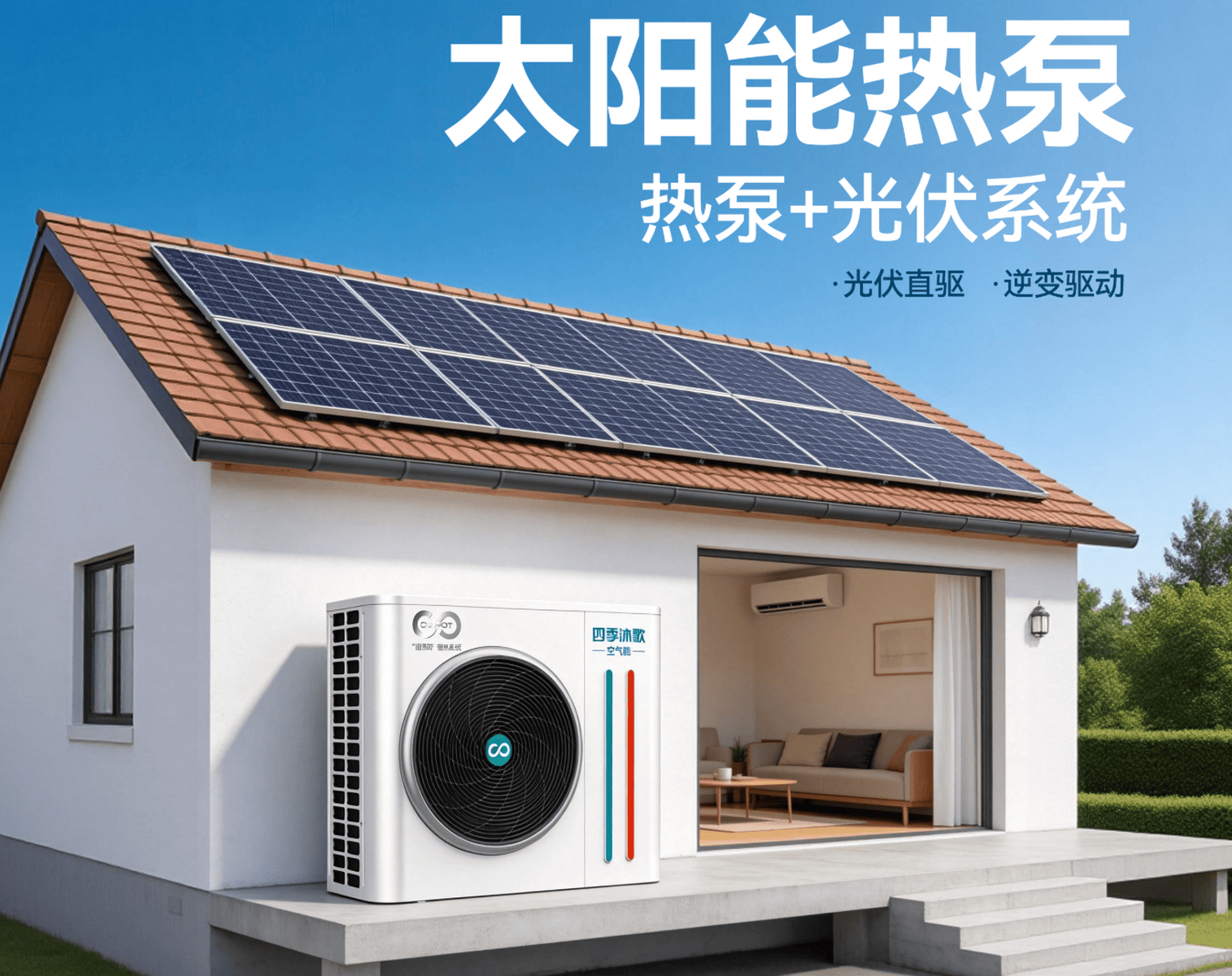 家用太阳能热泵系统解决方案