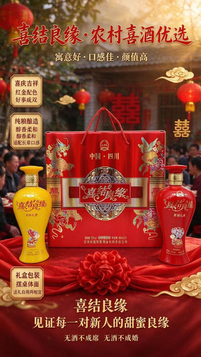 农村办喜酒用什么酒？选酒讲究有门道