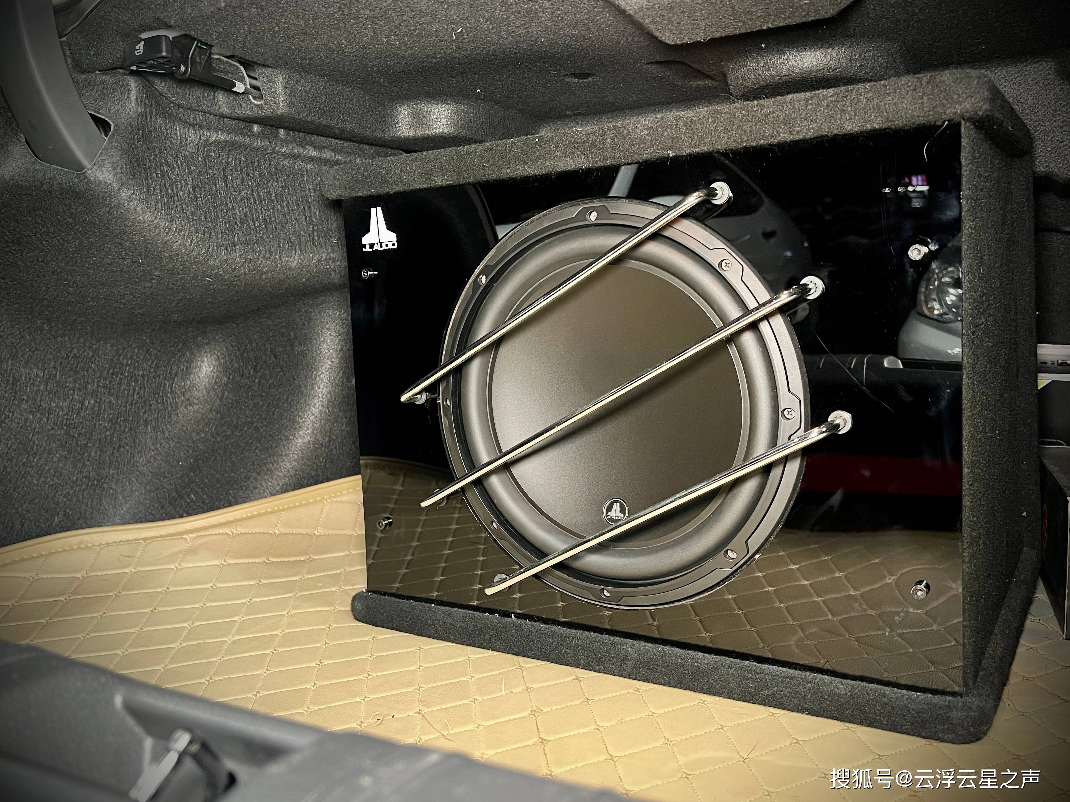 思铂睿升级全套主动分频音响系统 捷力w3低音炮(2w)-云浮汽车音响