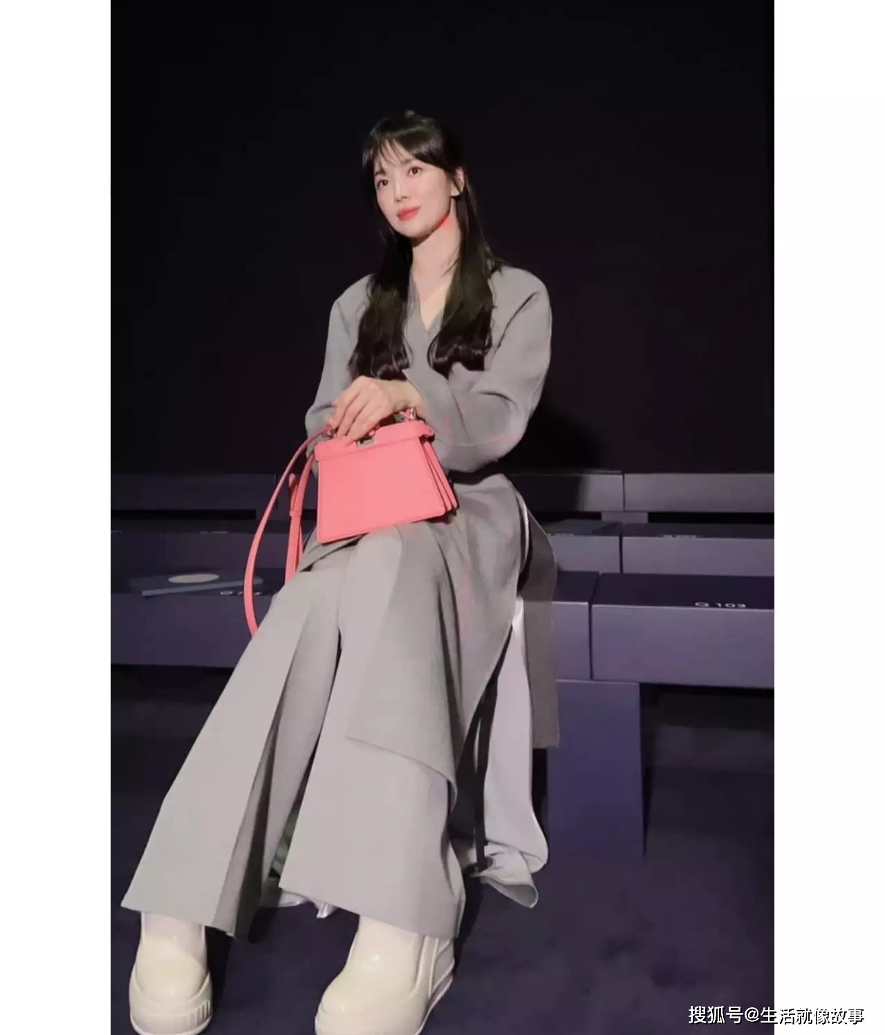 宋慧乔的穿搭小秘密:161cm也能穿出模特身材,长款大衣 阔腿裤来助攻