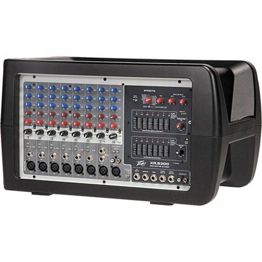 百威peavey xr 8300 8通道300w功放调音台_反馈_输出_放大器