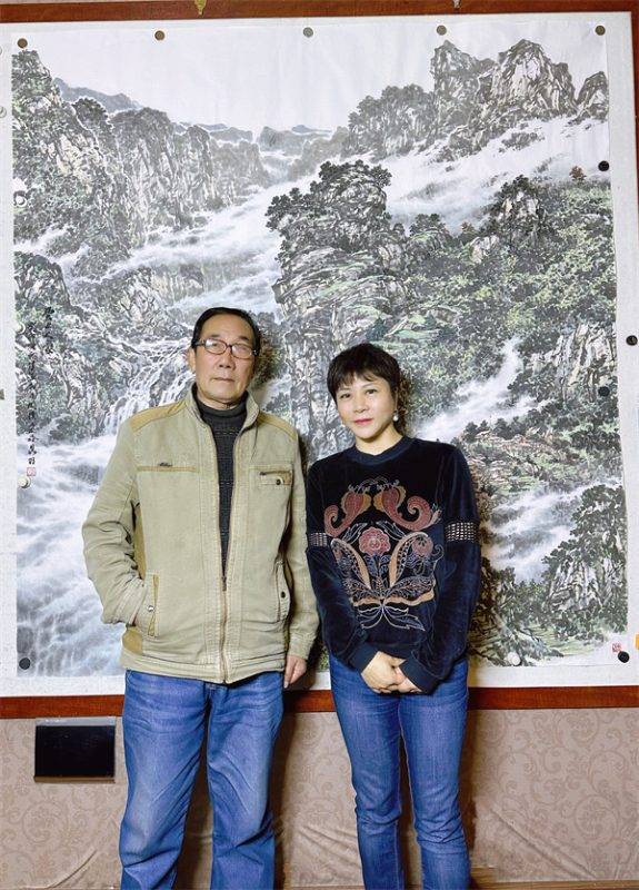 滇山云水,彩墨蕴生机–访著名山水画家周璞_中国_笔下_作品集