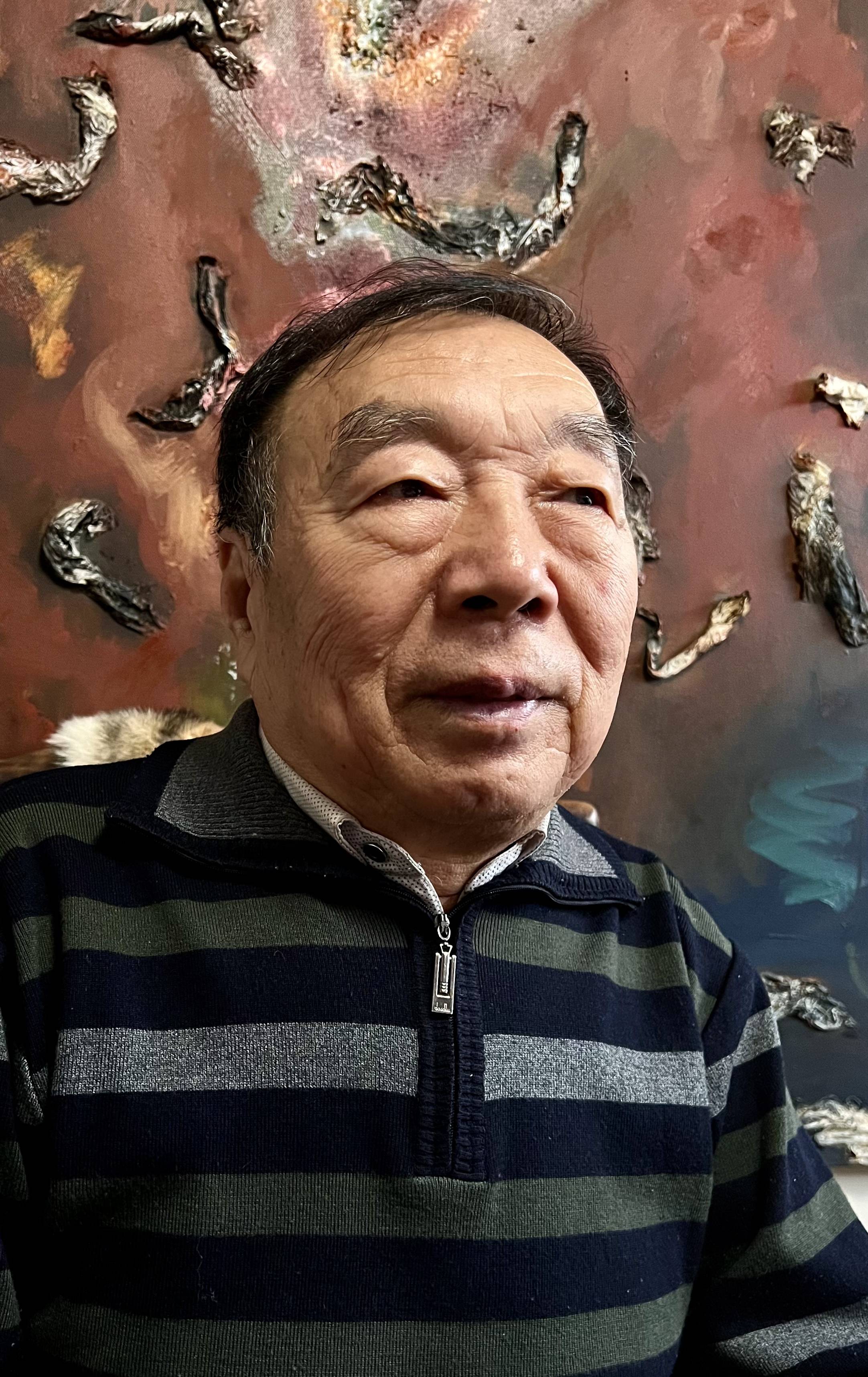 黄胄亲传弟子——邓川良画家_新疆军区_胡杨_人物画