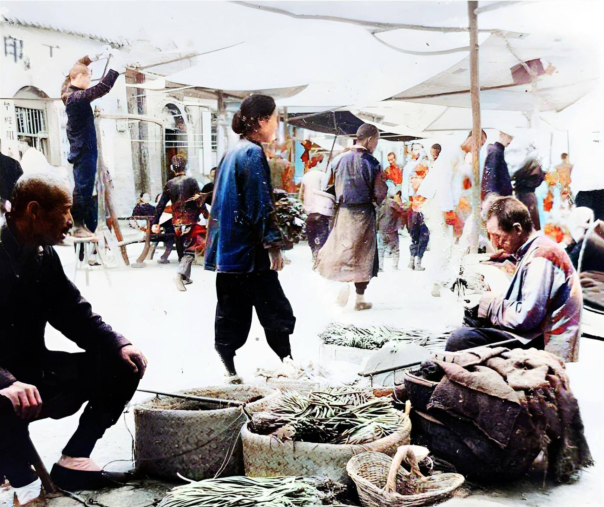 1938年的山东惠民县,宋代古城墙千疮百孔,民团手持大刀助纣为虐_文台