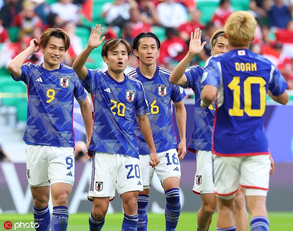 亚洲杯-日本3-1印尼小组第二晋级 伊拉克3-2绝杀越南