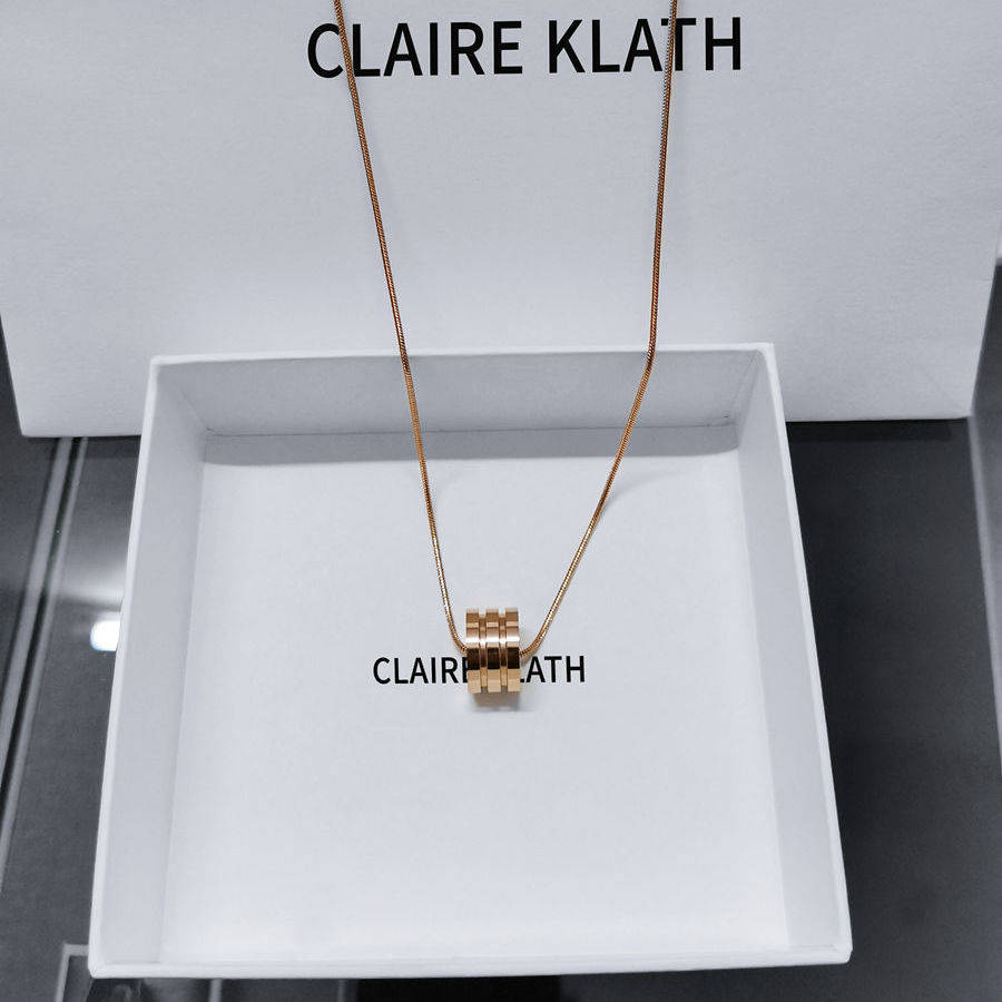 ck小蛮腰潮流情侣款项链真假对比_时尚_配饰_爱意