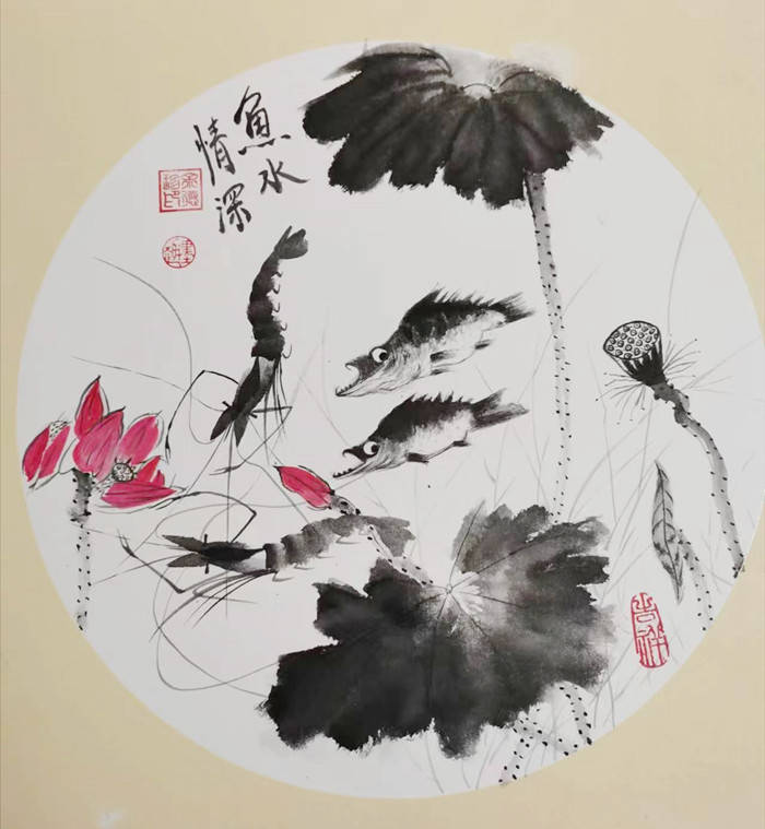 余德珍荣获中国书画家协会会员_艺术_国画_作品