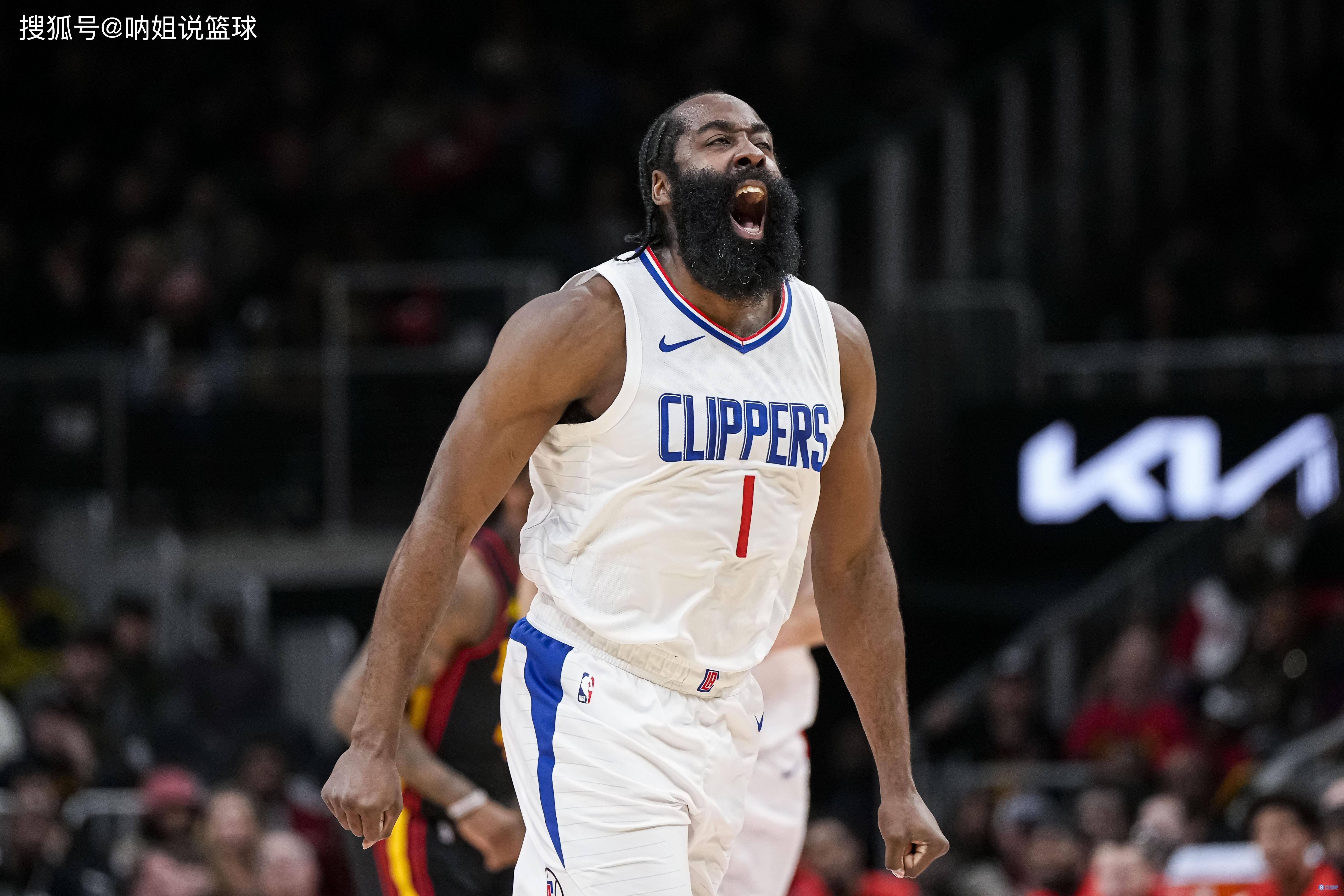快船生涯首次!哈登这一数据真炸裂~_能力_助攻_老鹰队