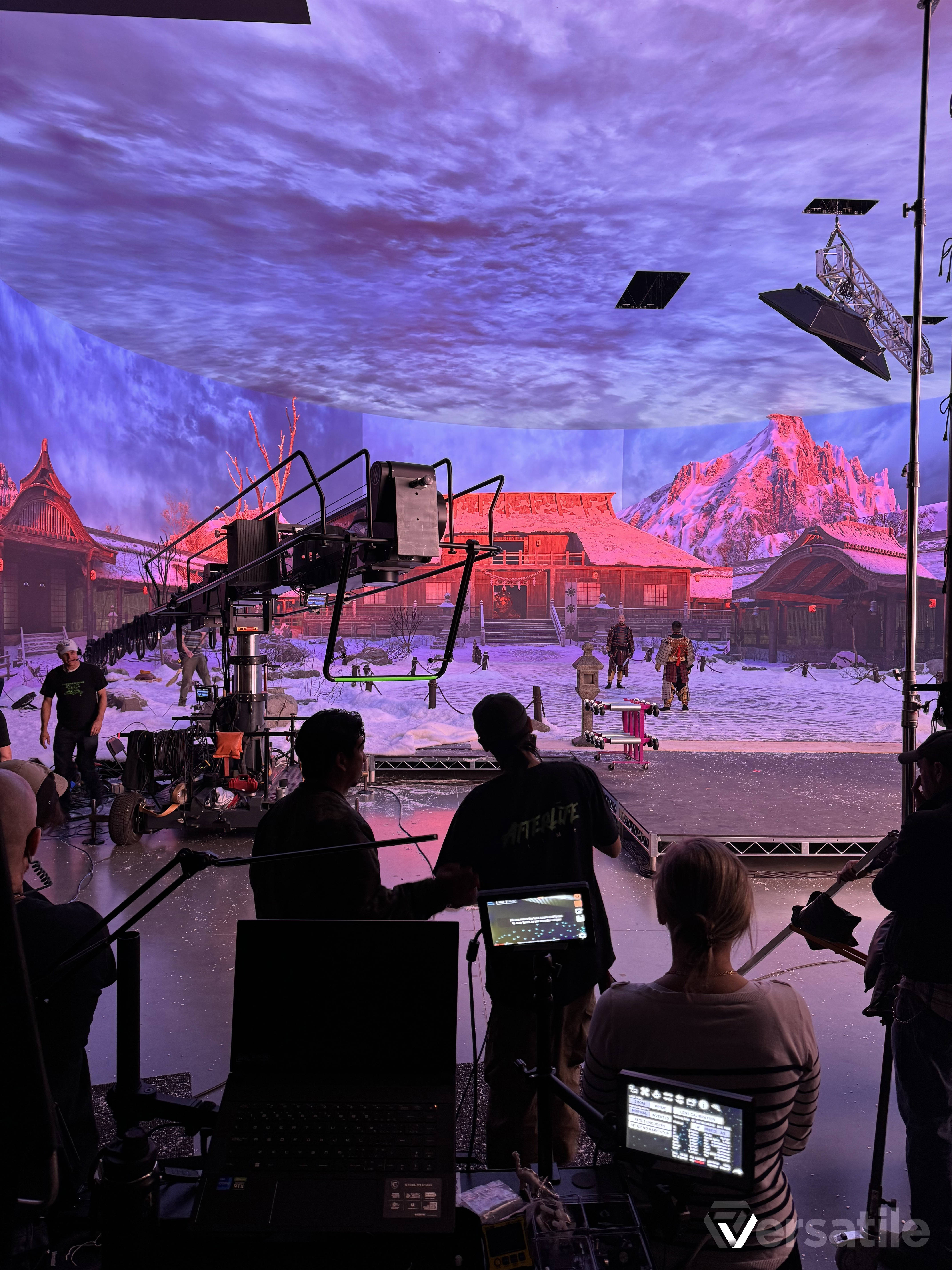 北美最大led影棚正式开幕!一流电影人齐聚温哥华!_虚拟_顶屏_技术