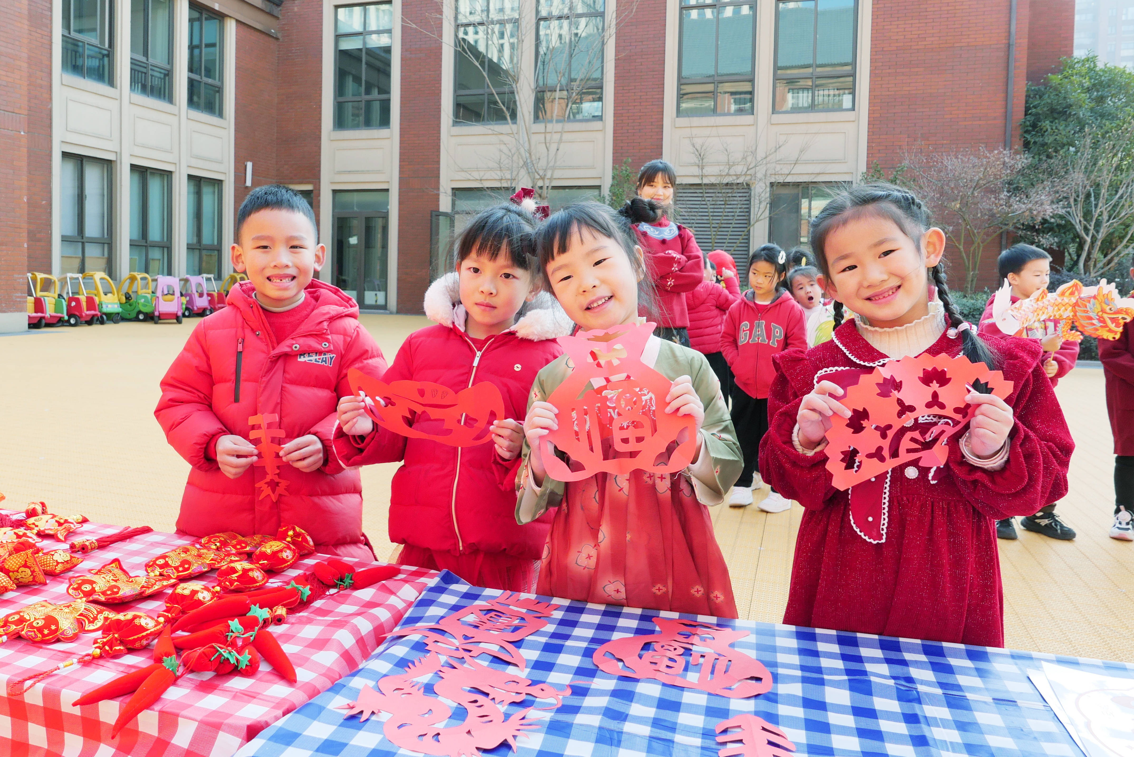 幼儿园迎新年民俗活动图片