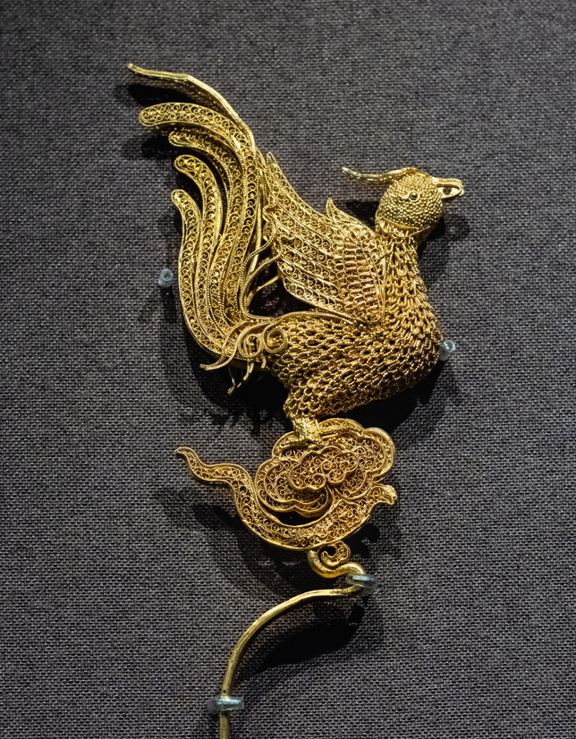 明代首饰鉴赏,南京市博物馆 -金付好黄金