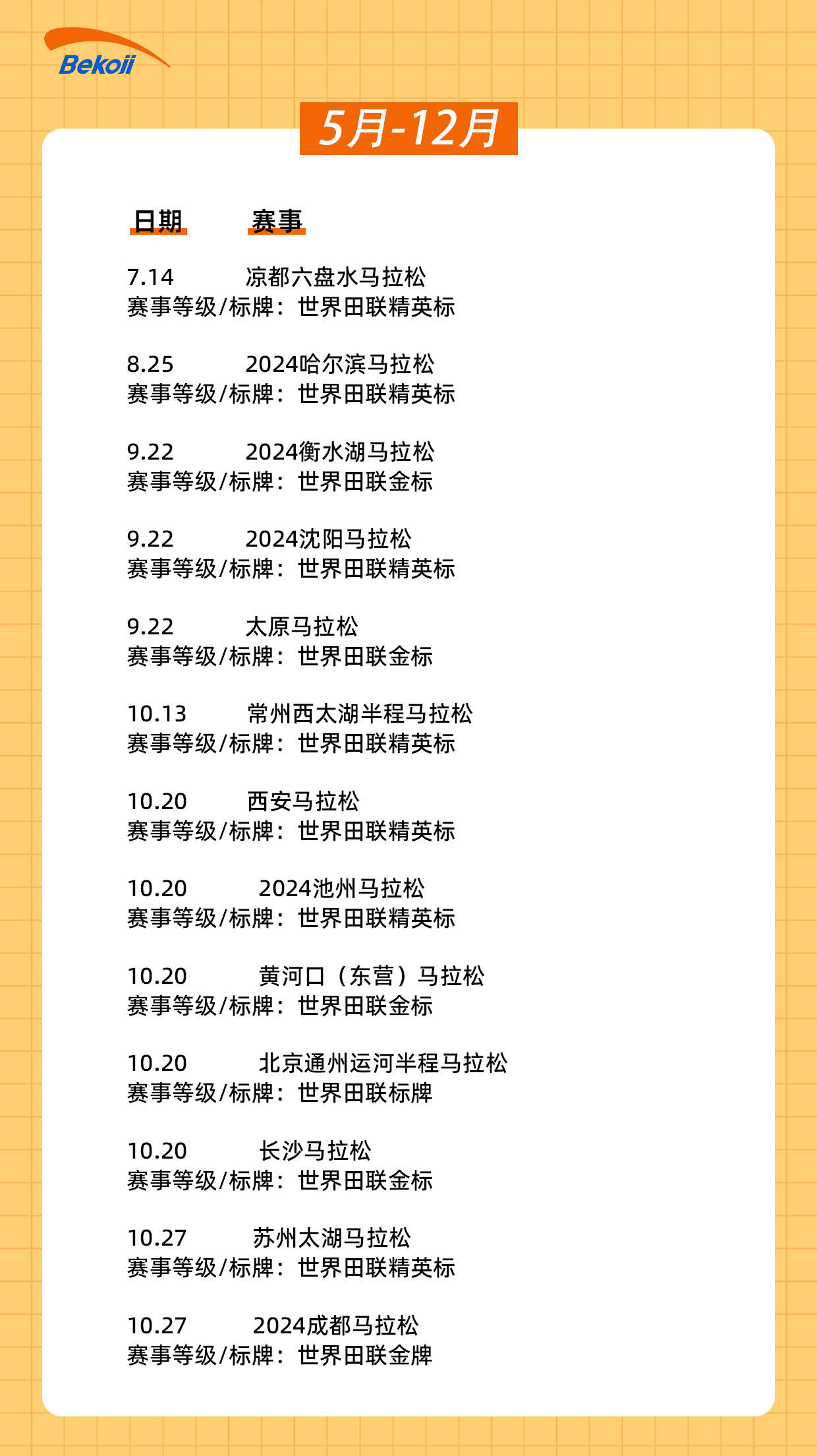 马拉松日历#马拉松以下为2024年2月-2024年12月马拉松赛事日历,赛事
