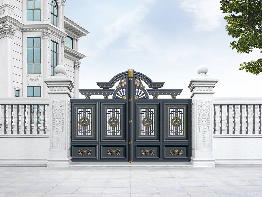 2024年别墅庭铝艺院门的8个选择搭配方式_设计_住宅_个性