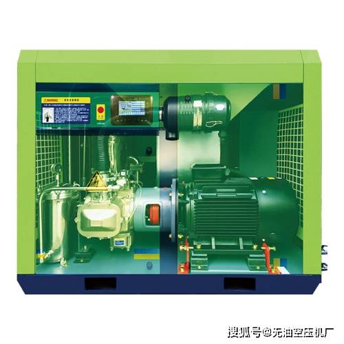无油螺杆空压机的原理和结构图_润滑油_工作_控制系统