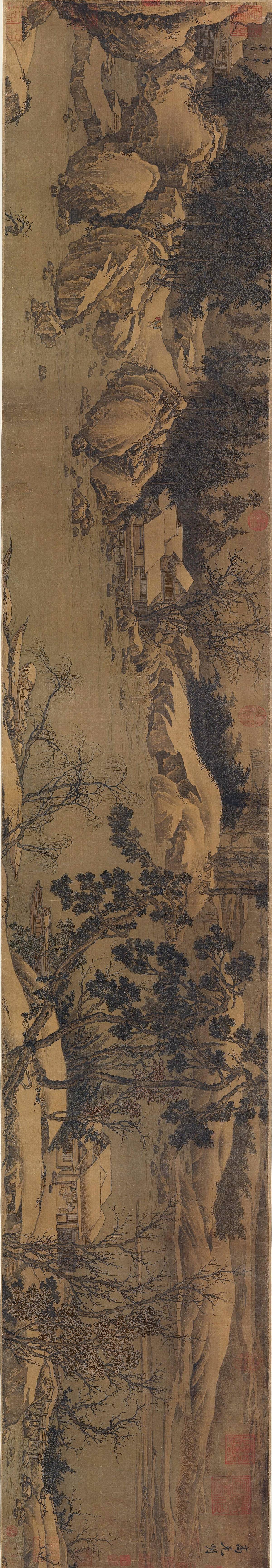 伍勇读史笔记之四十一|用山水画批判官僚的刘松年