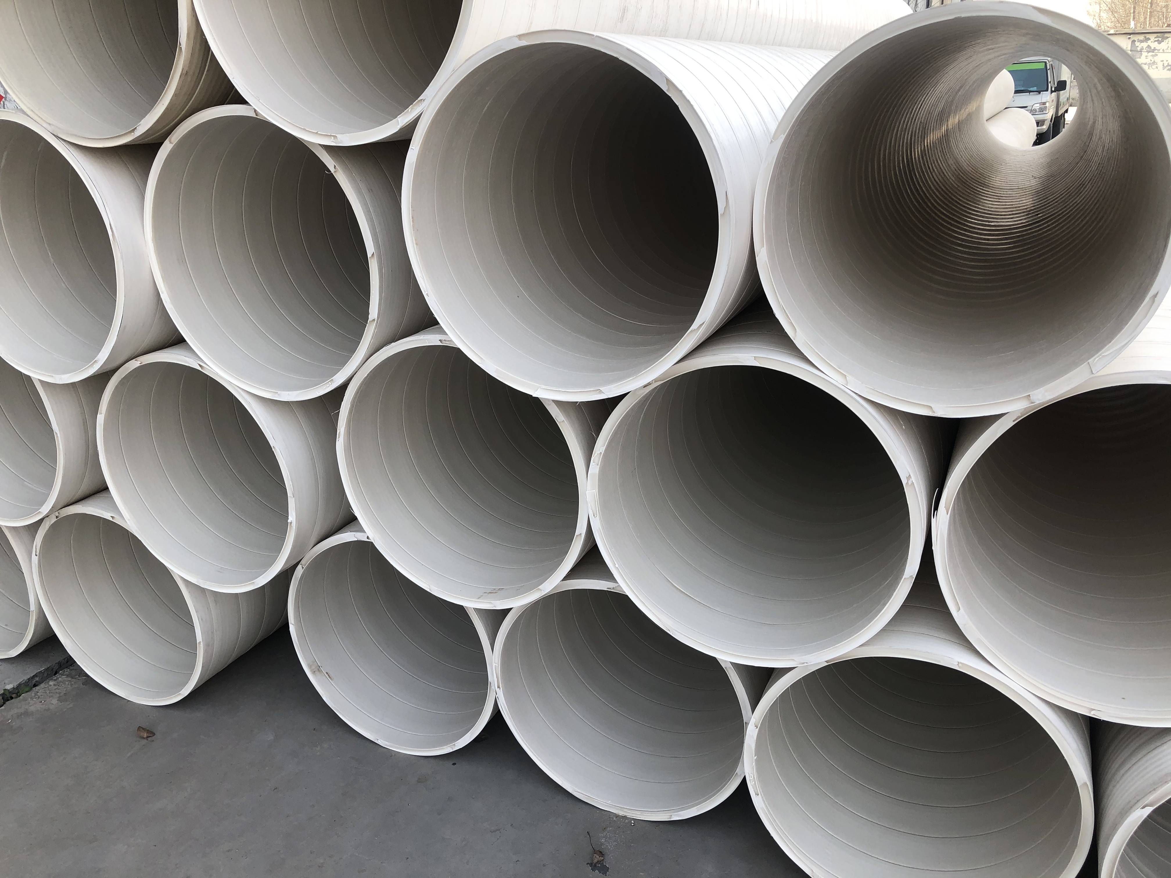 埋地硬聚氯乙烯缠绕管的优势特性有哪些_排水管_有效地_领域