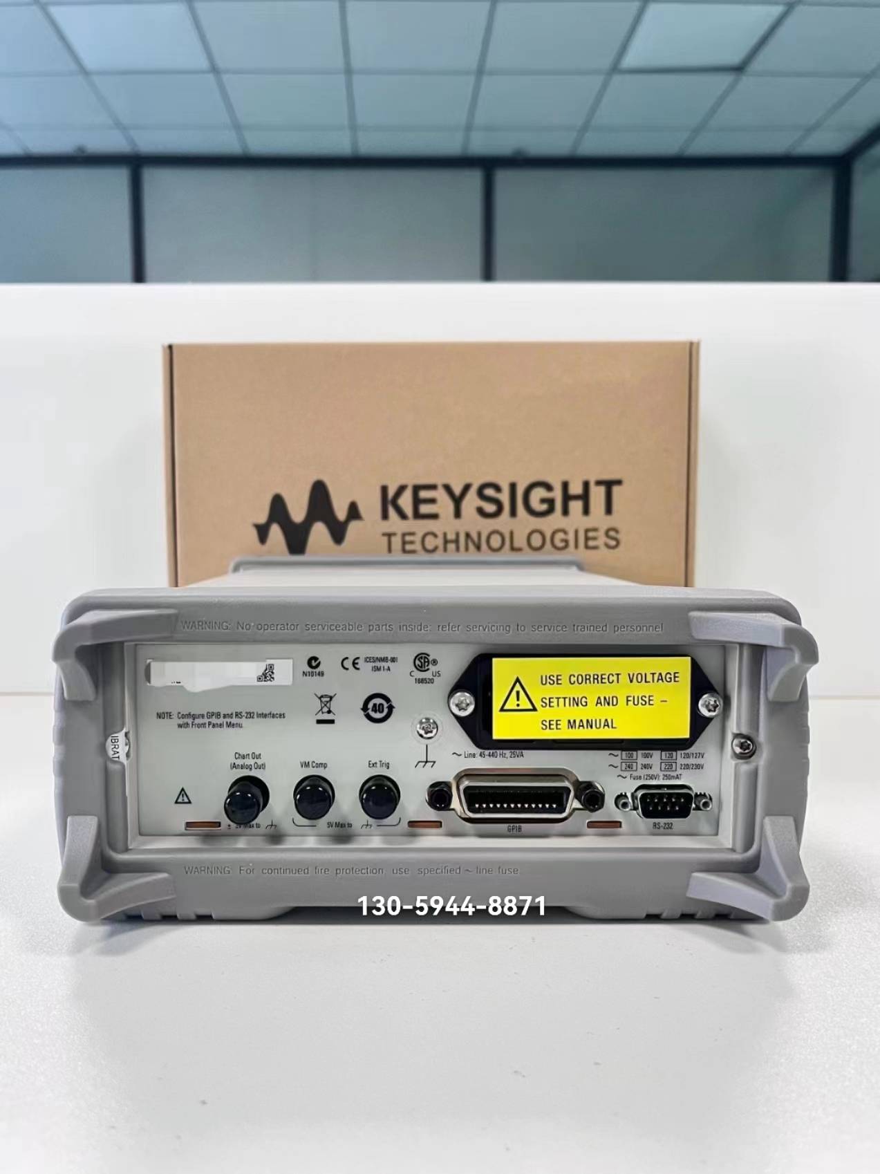 是德科技34420a数字万用表_测量_电阻_可进行