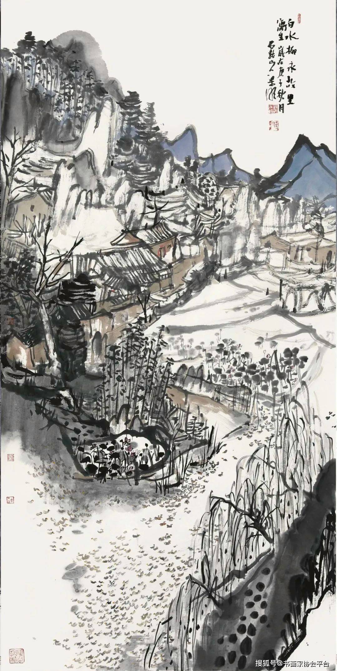 著名山水画家何加林百幅经典国画作品欣赏
