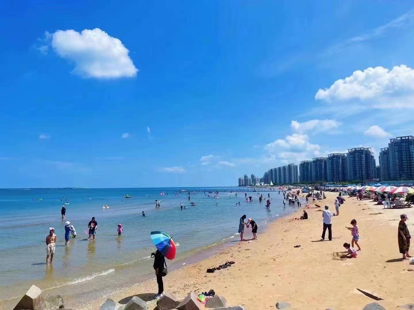 山东龙口海景房现状图片