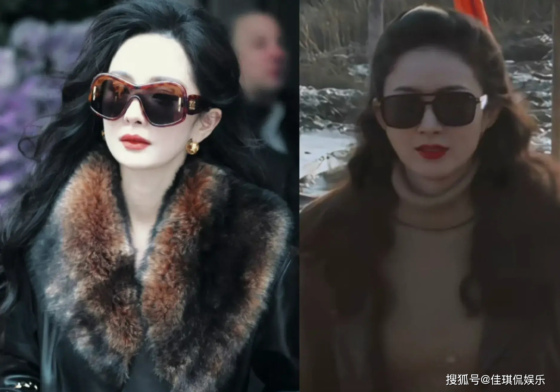 杨幂巴黎时装周造型像极了总裁出街,却被网友认为是在碰瓷赵丽颖