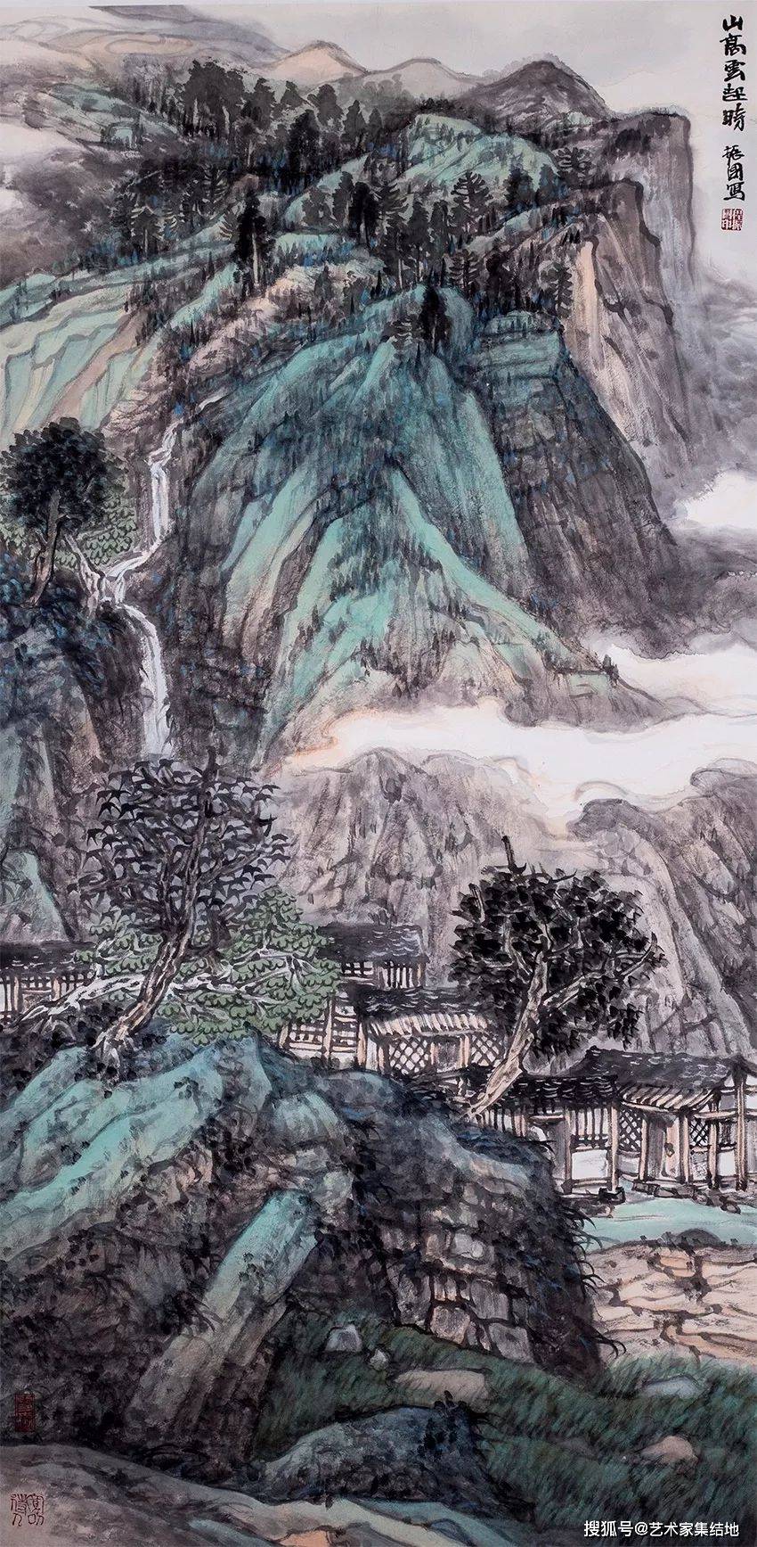 程振国:临朐走出的山水画大家,百幅经典国画山水作品欣赏_艺术_中国