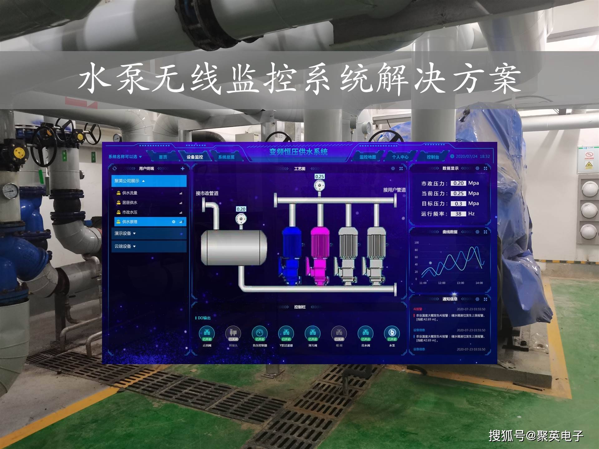 水泵监控系统目前,很多水泵的日常维护与管理,依然停留在专人看管的