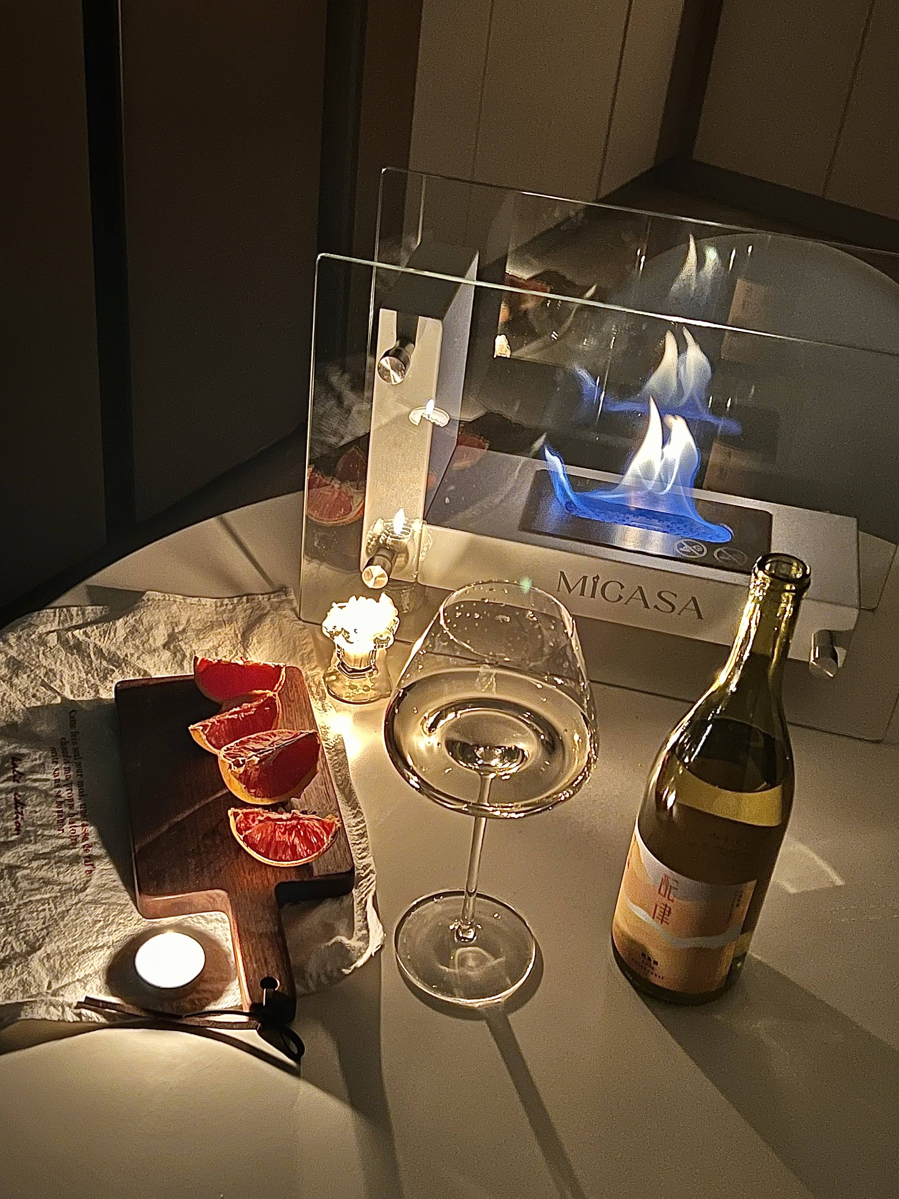 壁炉摆件家居高级感