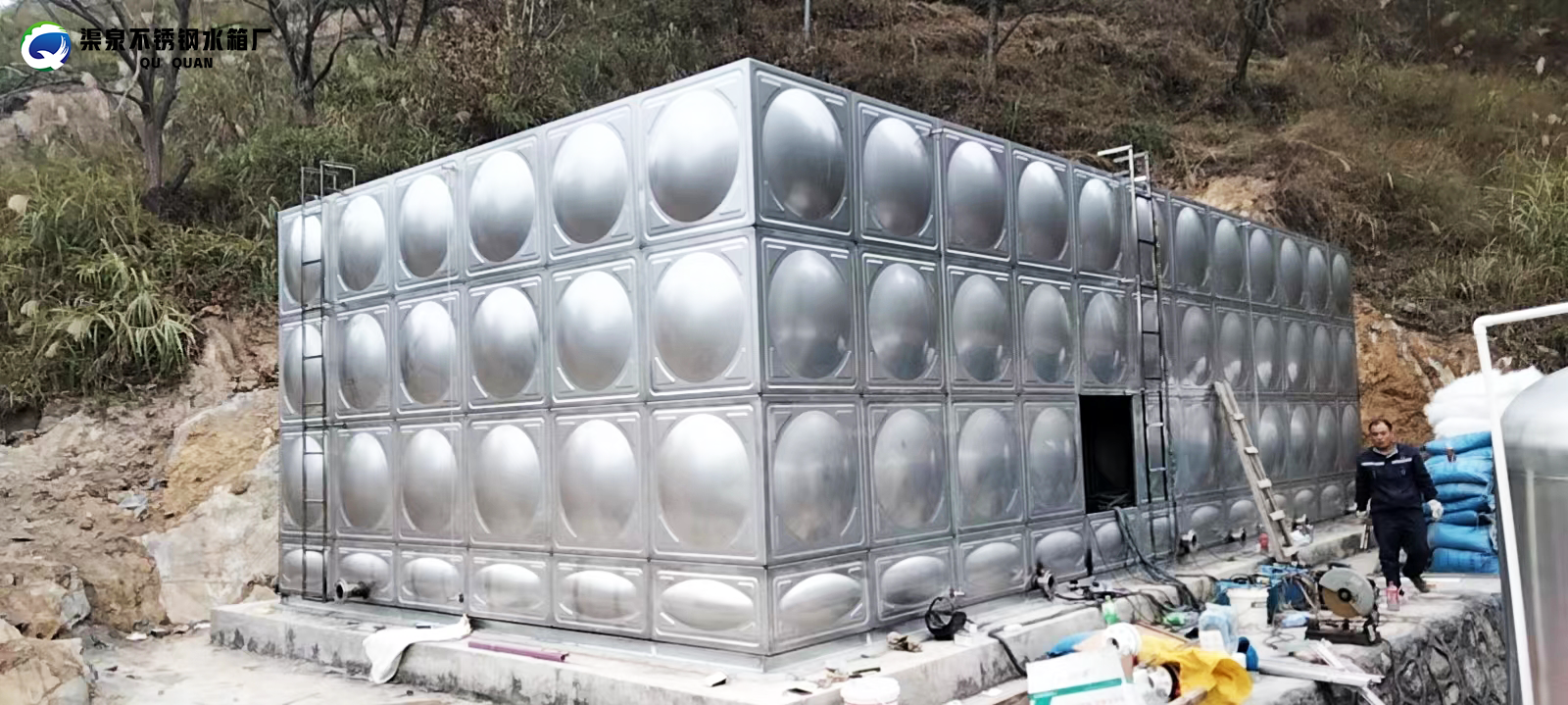南宁不锈钢水箱制作厂家使用316焊丝为你焊接水箱