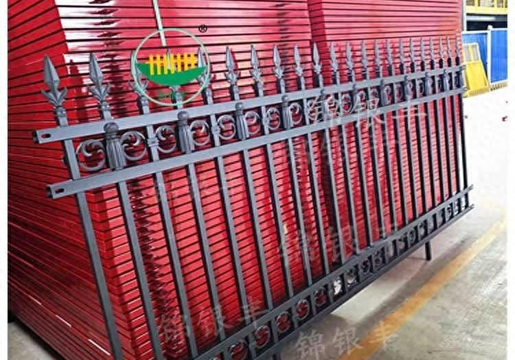 锦银丰护栏焊接围墙护栏工程建筑铁艺栏杆厂家