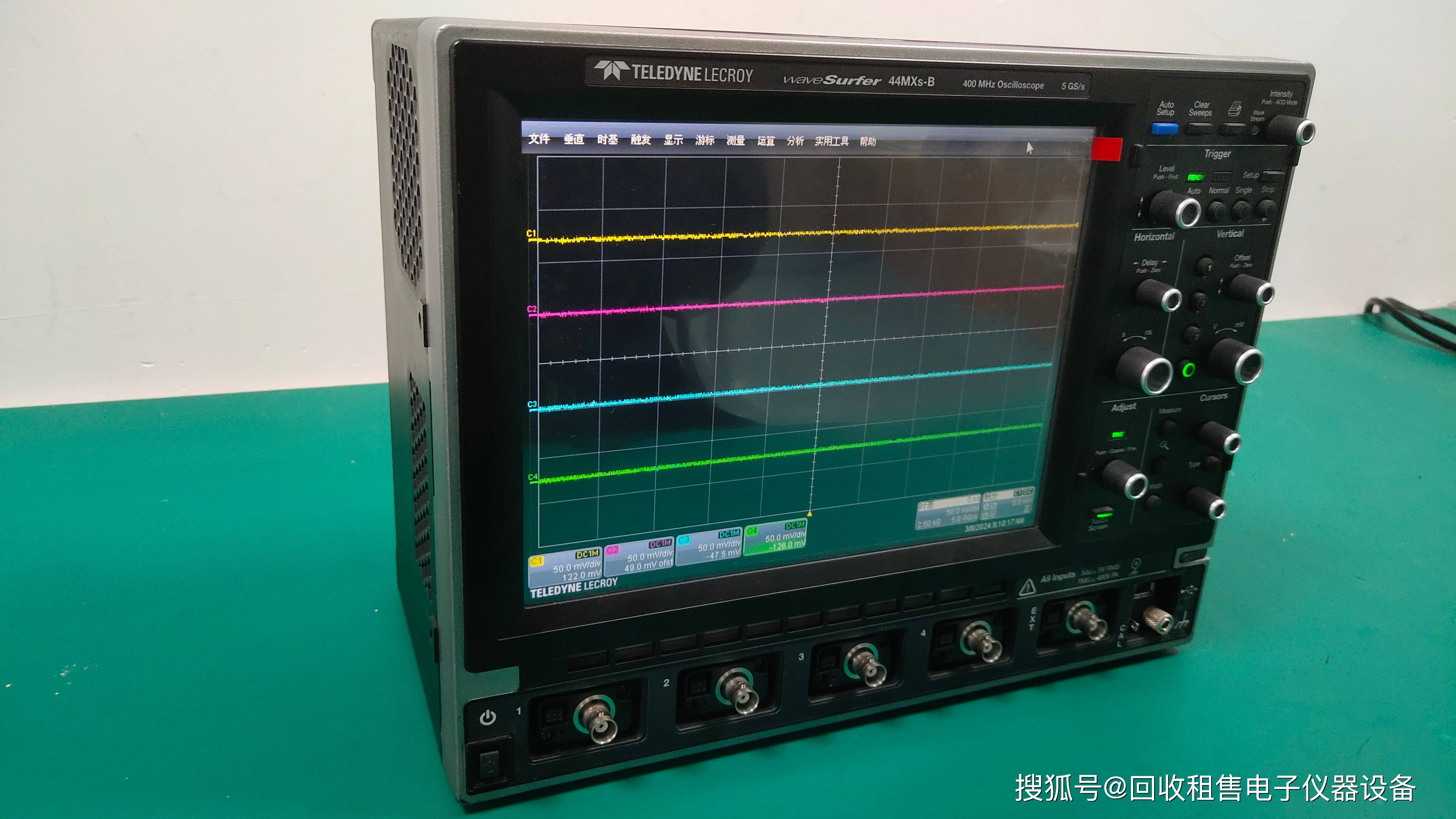 力科wavesurfer44mxs-b数字示波器teldynelecroy_模拟_通道
