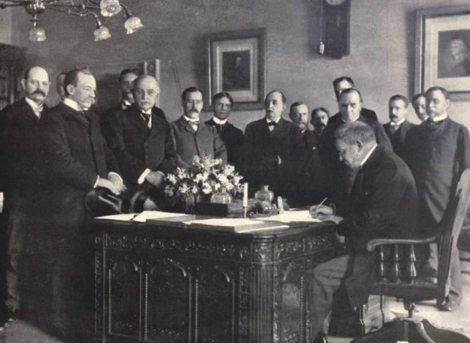 美西战争美国称霸第一战打出两大杀手锏金元外交和大棒政策