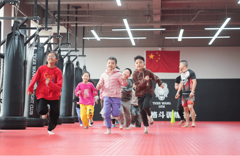 燃斗活力 金泰恒业粉丝专享少儿自由搏击活动欢乐结束_运动_格斗_生活