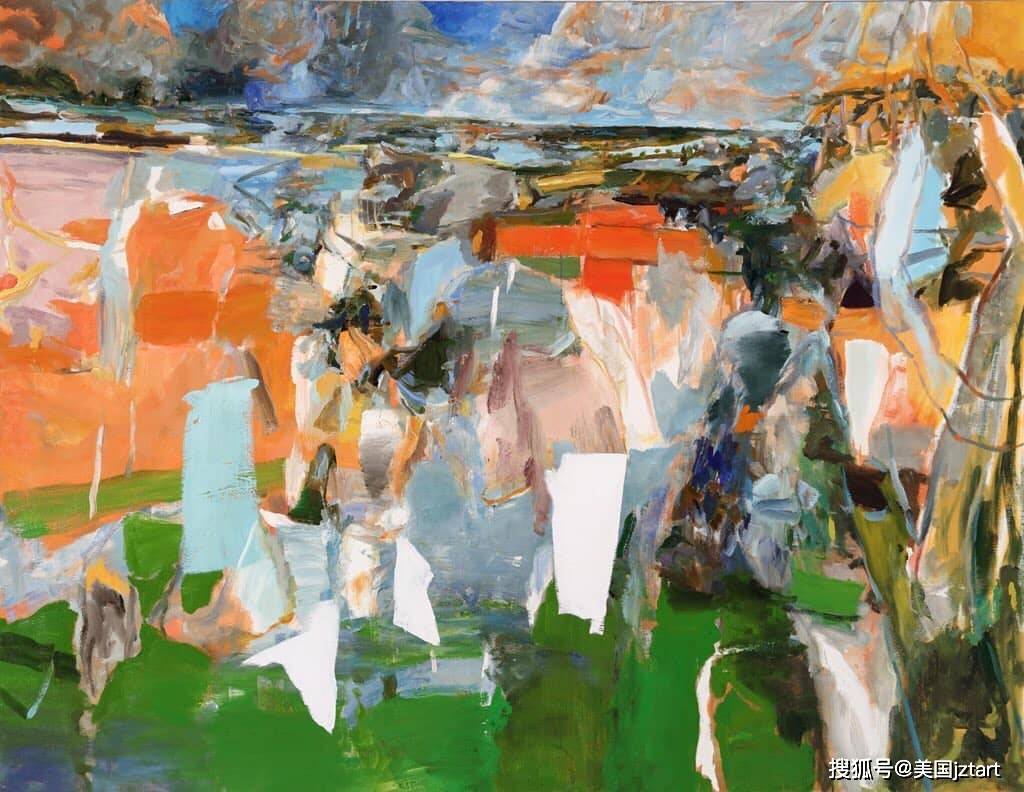 抒情式的抽象/法国当代画家克莱尔·梅里乔 (claire mérigeau)_展览