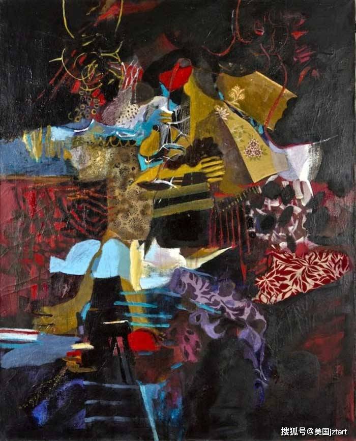 抒情式的抽象/法国当代画家克莱尔·梅里乔 (claire mérigeau)