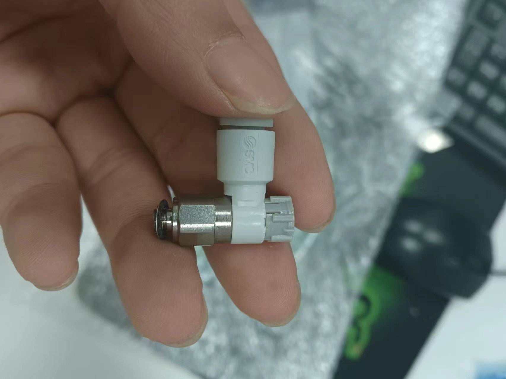 中崎华中事务所供应日本smc一键式弯头通用型节流阀as1201fm506a