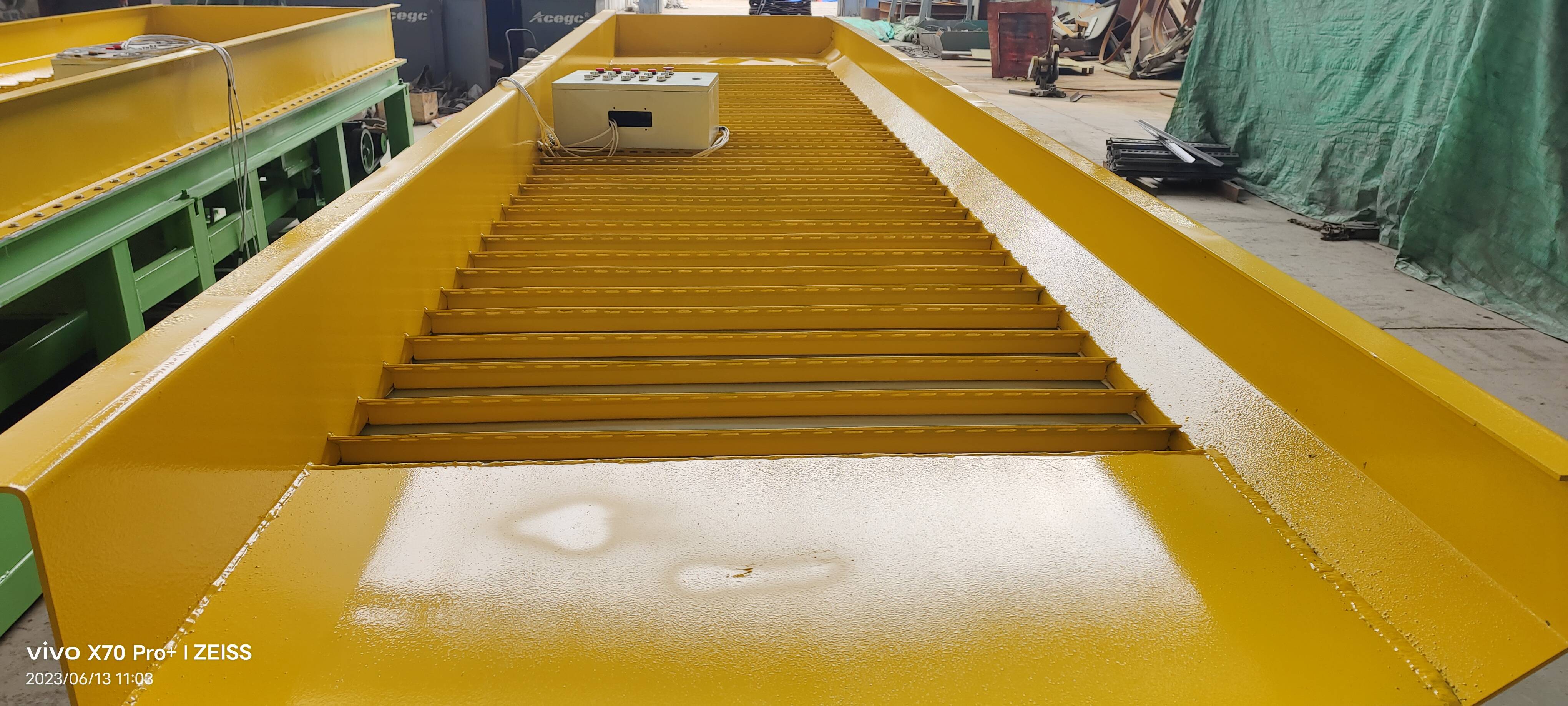 t型淘金溜槽广泛用于煤矿井下工作面,非煤矿山,选矿厂等领域