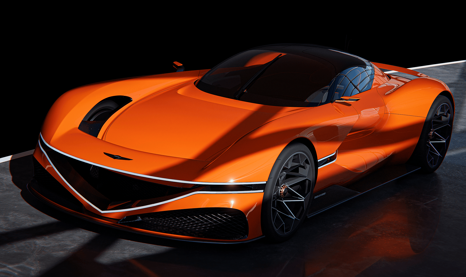 捷尼赛思genesis x gran berlinetta concept首次亮相