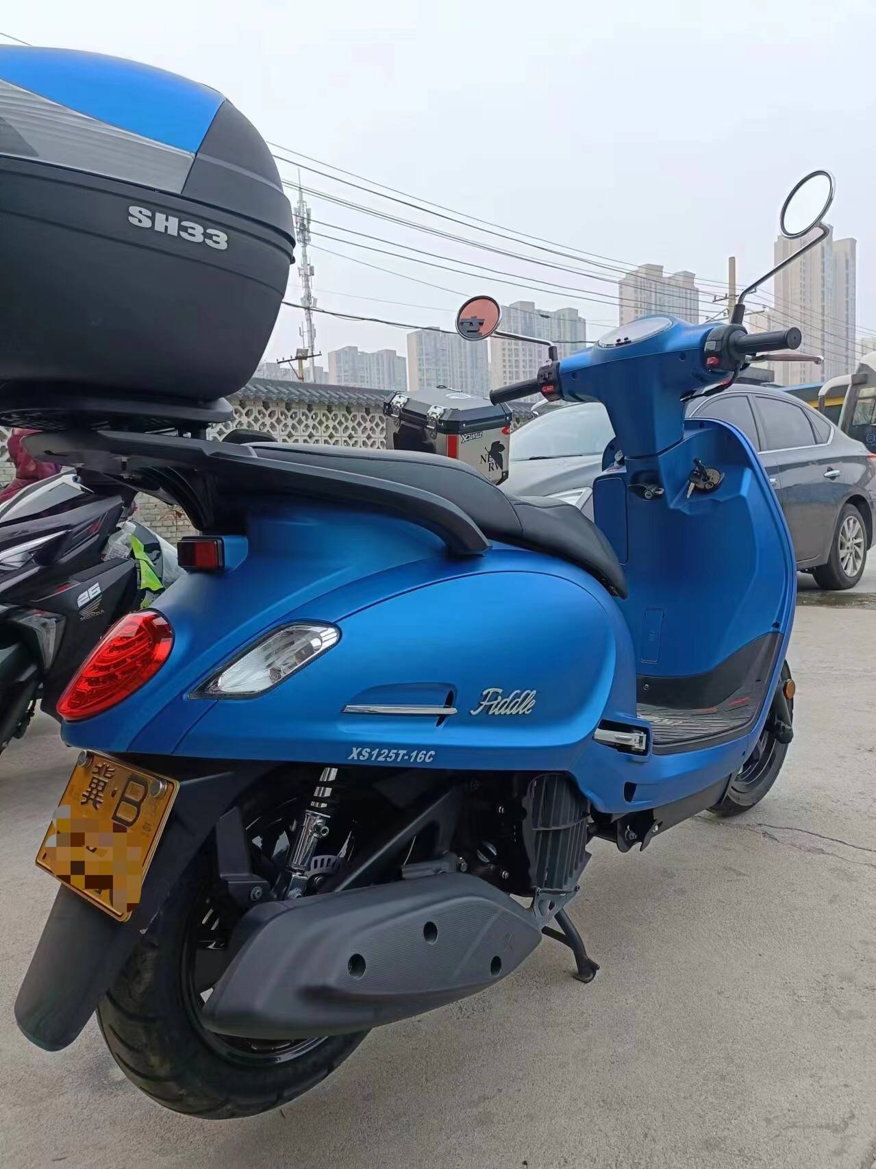 转让唐山2021年三阳飞度125踏板摩托车8800元