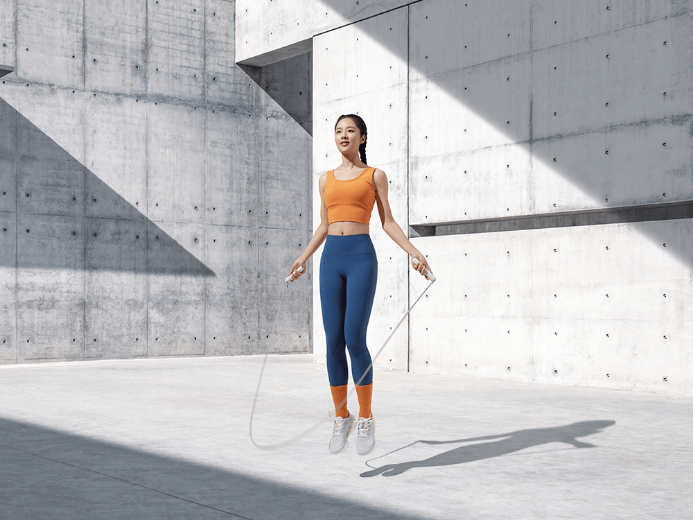 跳绳运动让身体与心灵同步跳跃